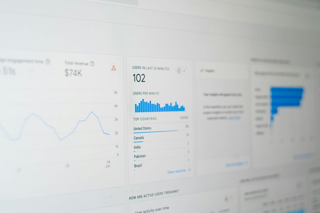 Screenshot of Analytics on Shopify
